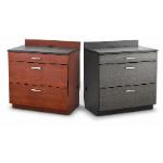 Safco Hospitality 3-Drawer Base Cabinet - (2 Options Available) ET22326